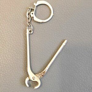 Vintage Metal Pliers Keychain